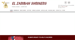 Desktop Screenshot of el-zaribah.org